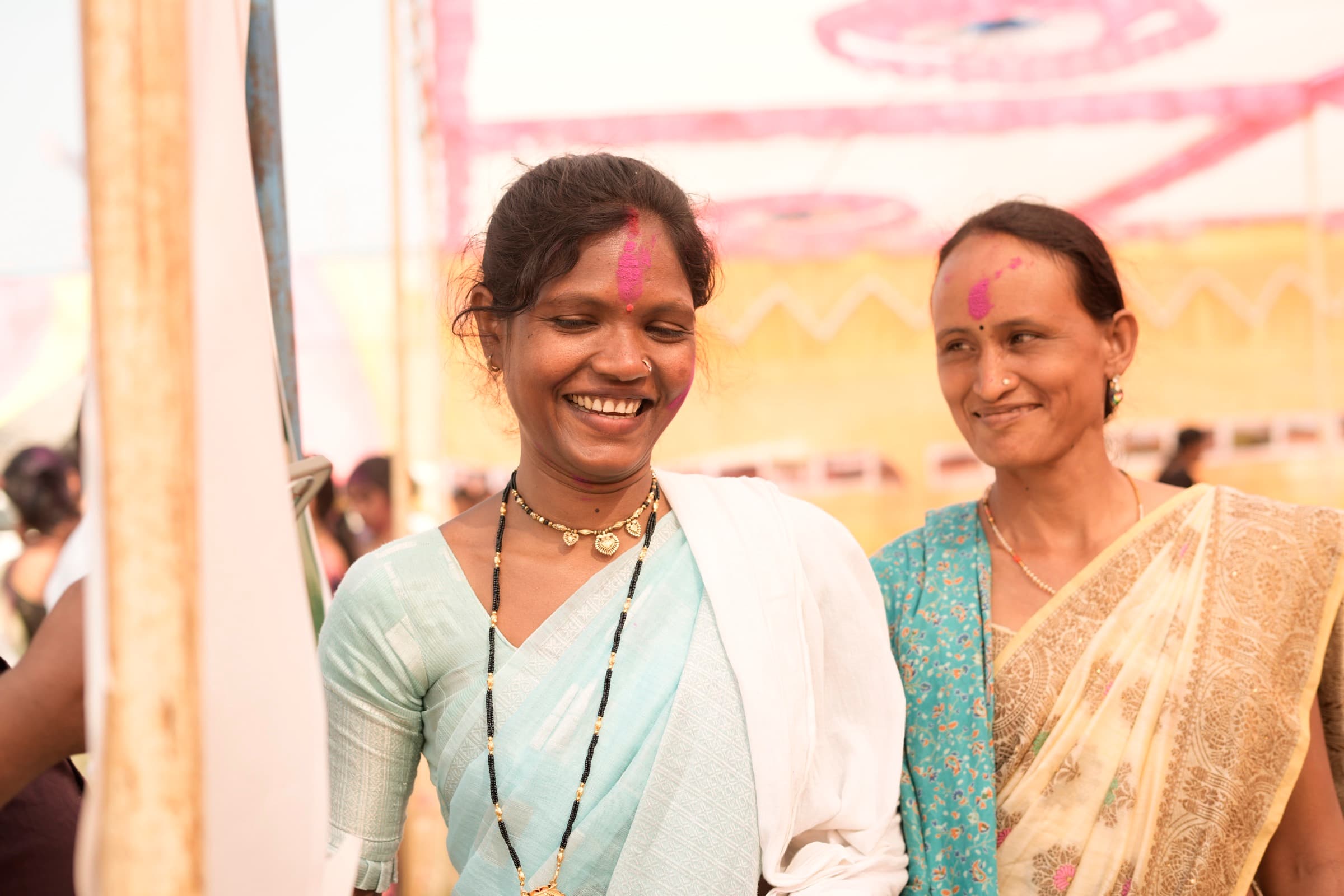 Community fieldwork in rural Madhya Pradesh