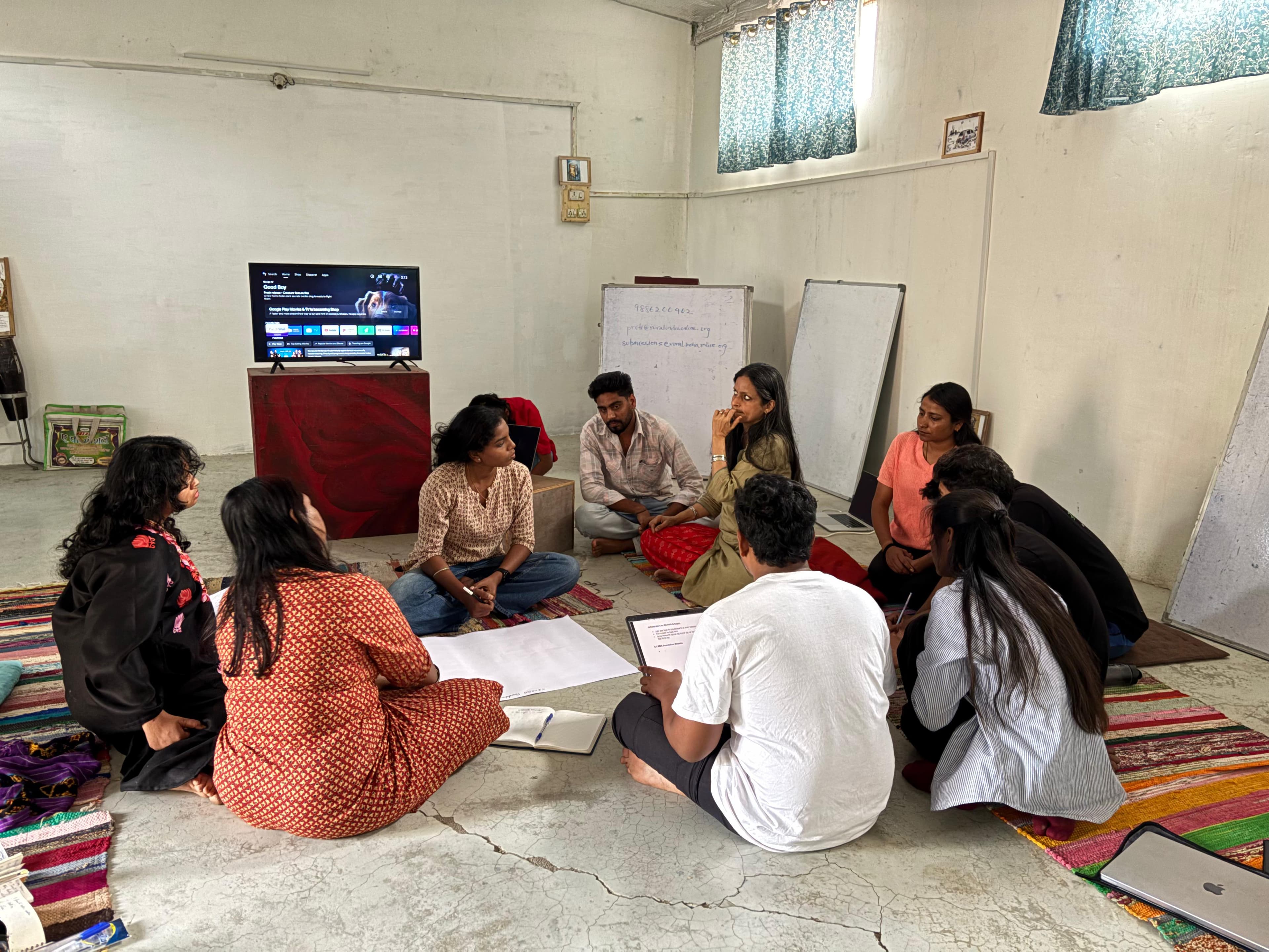 Storytelling workshop — closing day